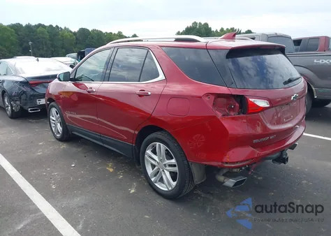 2020 Chevrolet Equinox Awd Premier 2.0L Turbo из США, поврежденный, VIN 3GNAXYEX7LS559957